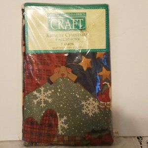 Springmaid craft fabric Kringle Christmas 2 yards
